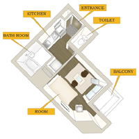 Apartment Accommodations Kayabacho Tokyo